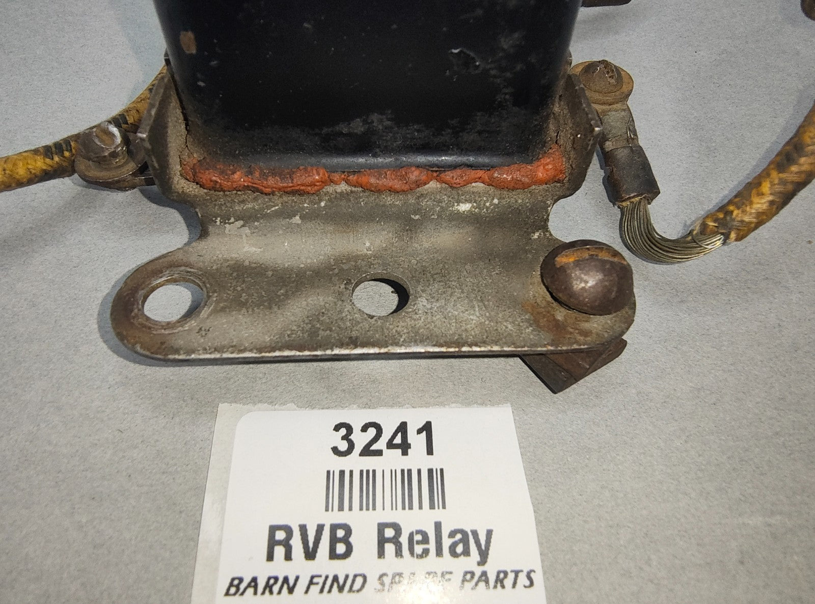 RVB Original 6v Used Horn Relay external 20 AMP fuse. 3 terminals marked H S B2
