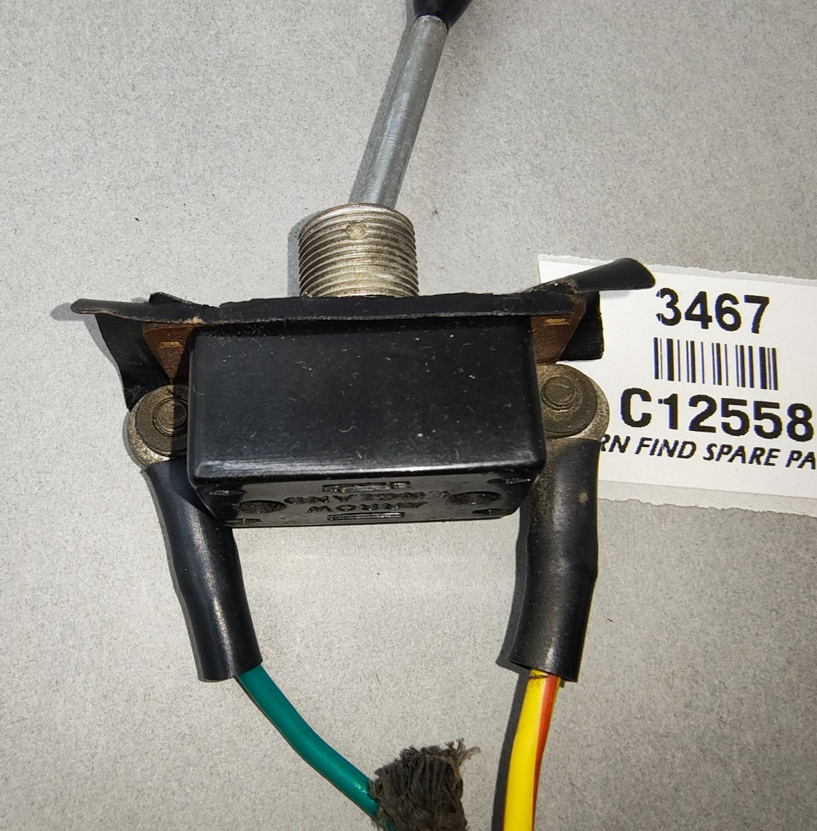 Arrow Original Jaguar Used Intermediate Speed Hold Switch long lever C125586