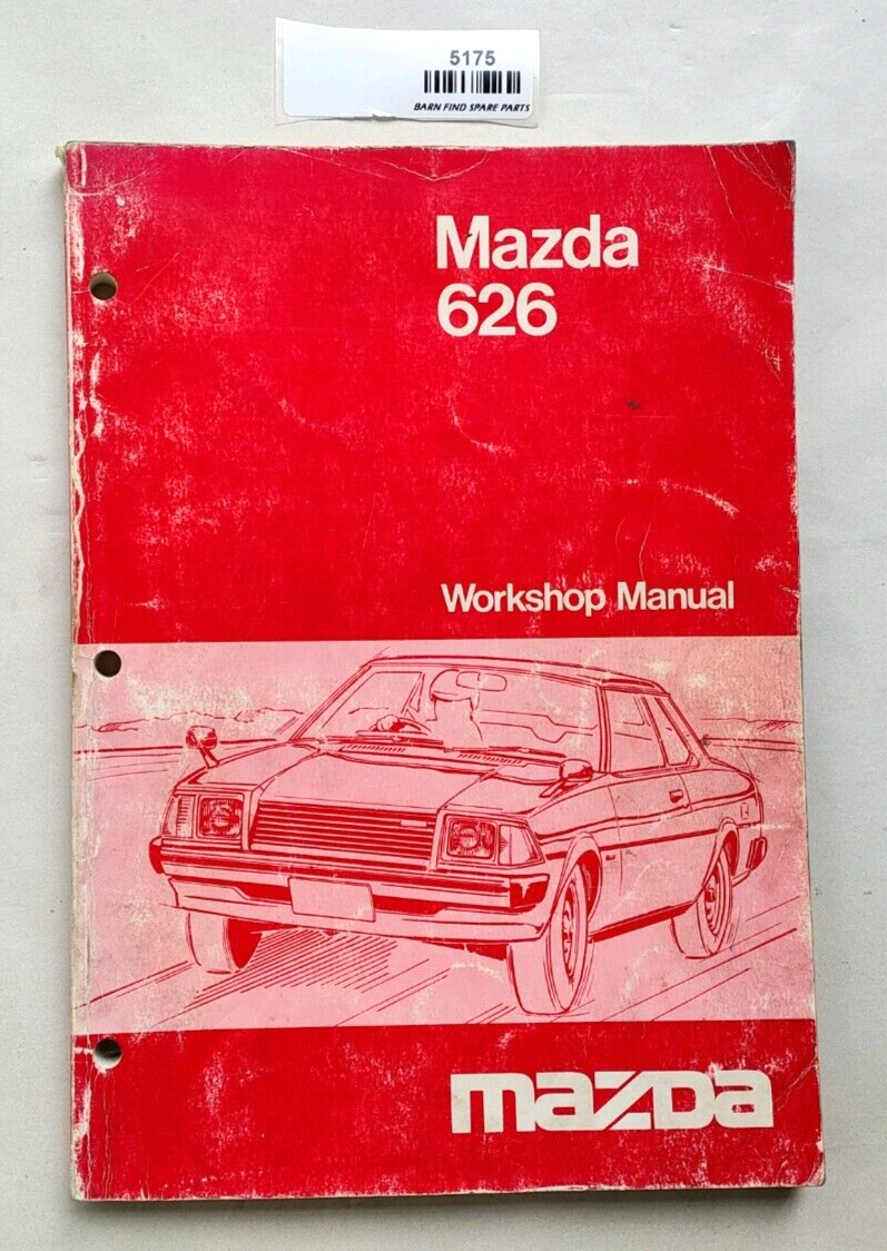 Original MAZDA 626 genuine dealer workshop manual 1978 pre-owned0