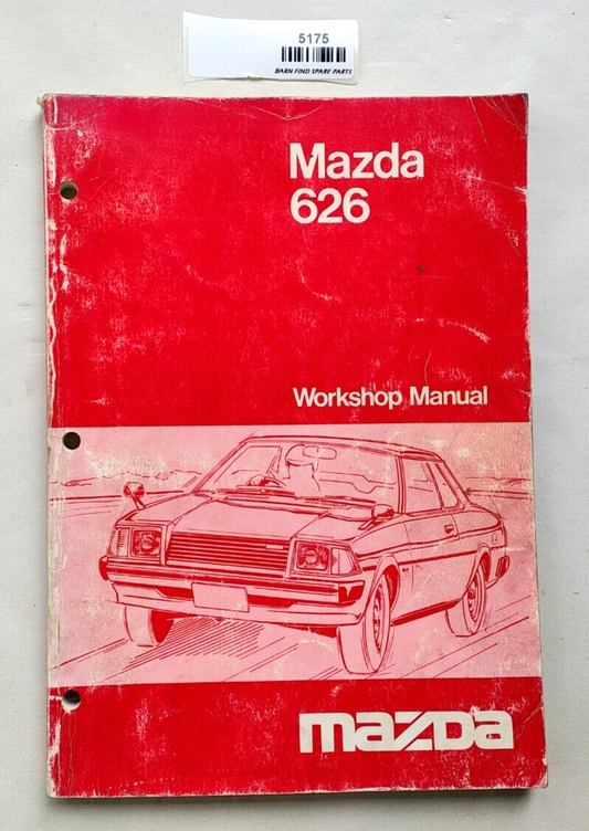 Original MAZDA 626 genuine dealer workshop manual 1978 pre-owned0