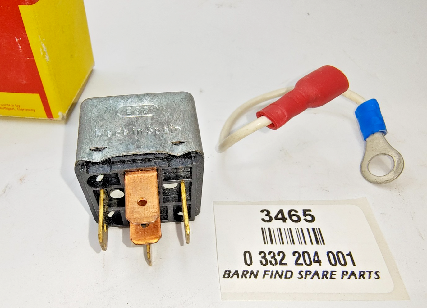 Bosch 5-pin connector 6 Volt 20/30A Fuel Injection Combination Relay 03322040017