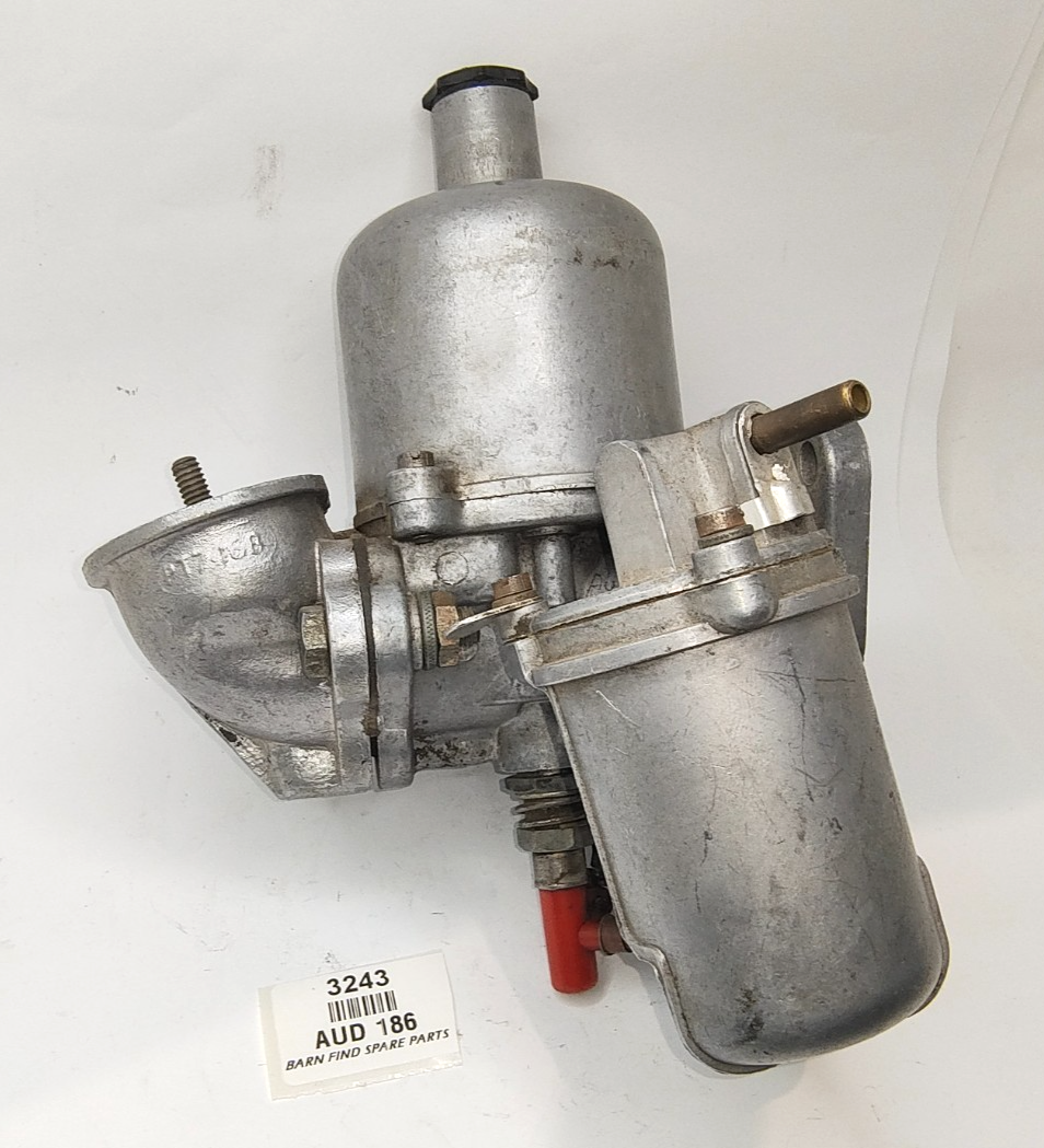 SU HS4 1 1/2 inch single Carburettor complete with air plenum AUD186 good used0