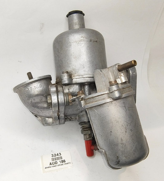 SU HS4 1 1/2 inch single Carburettor complete with air plenum AUD186 good used0