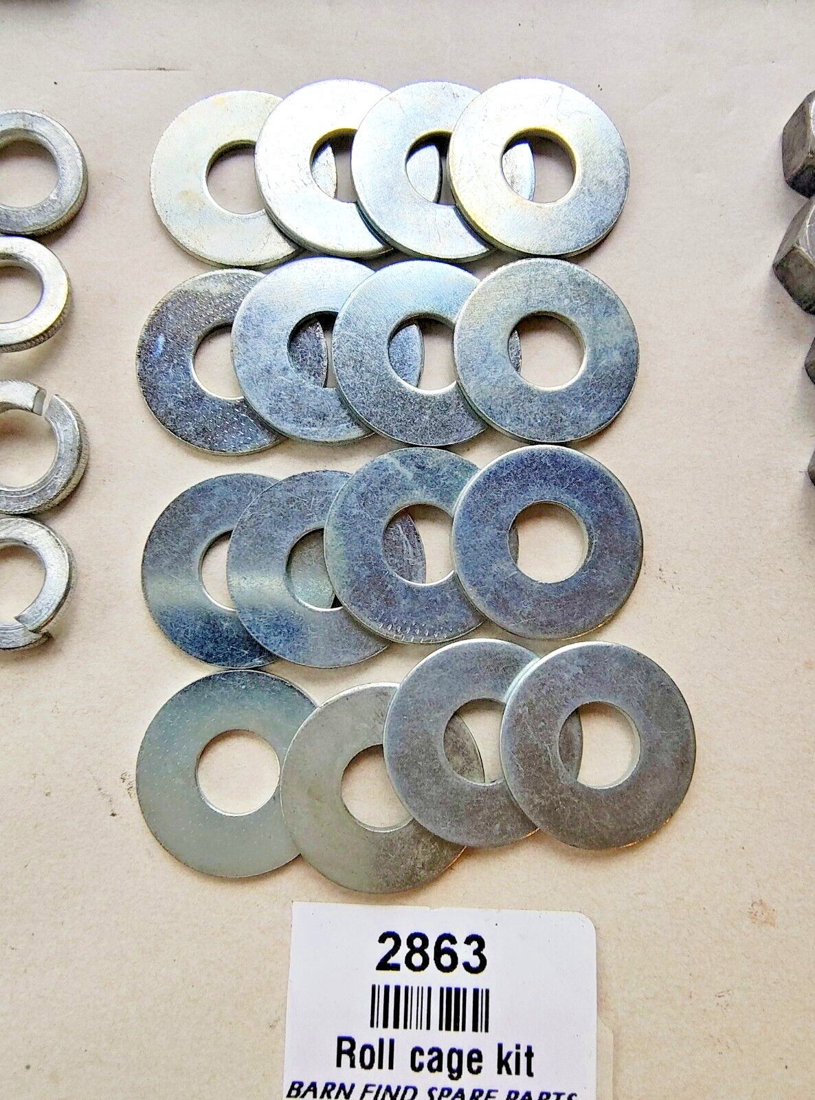 Roll Cage fitting kit - to suit Spridget Sprite MG Midget New Old Stock4