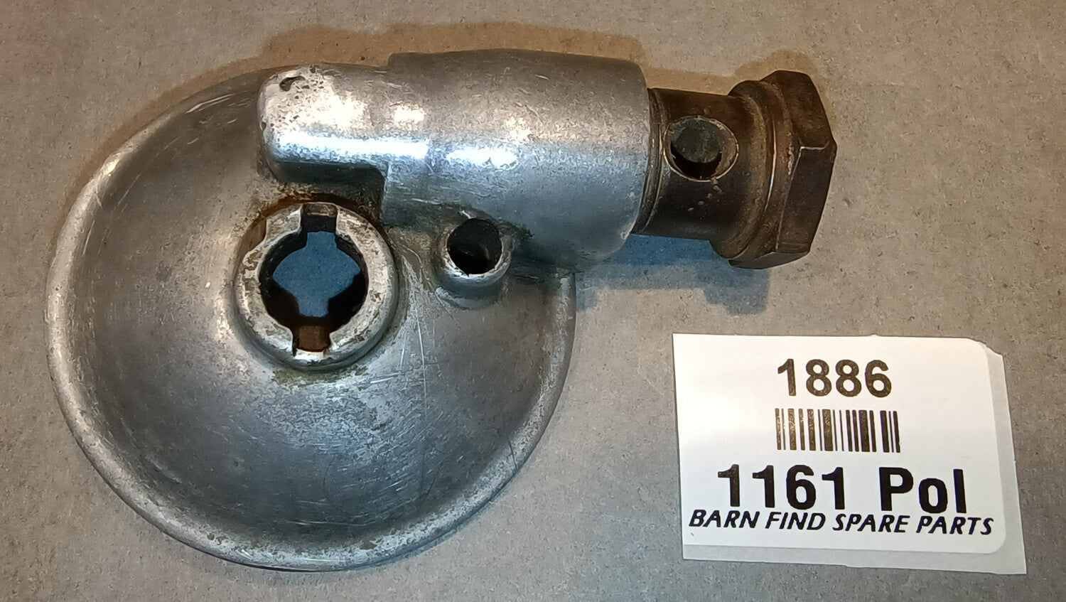 Genuine SU Fuel Bowl Lid 1161 polished Used 0