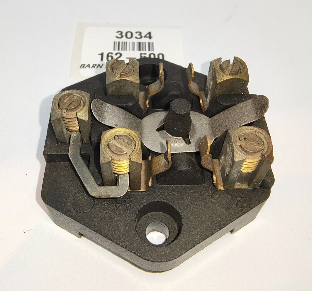 Original Lucas Bakelite FS6 screw terminal 2 fuse block - 162-500 New Old Stock3