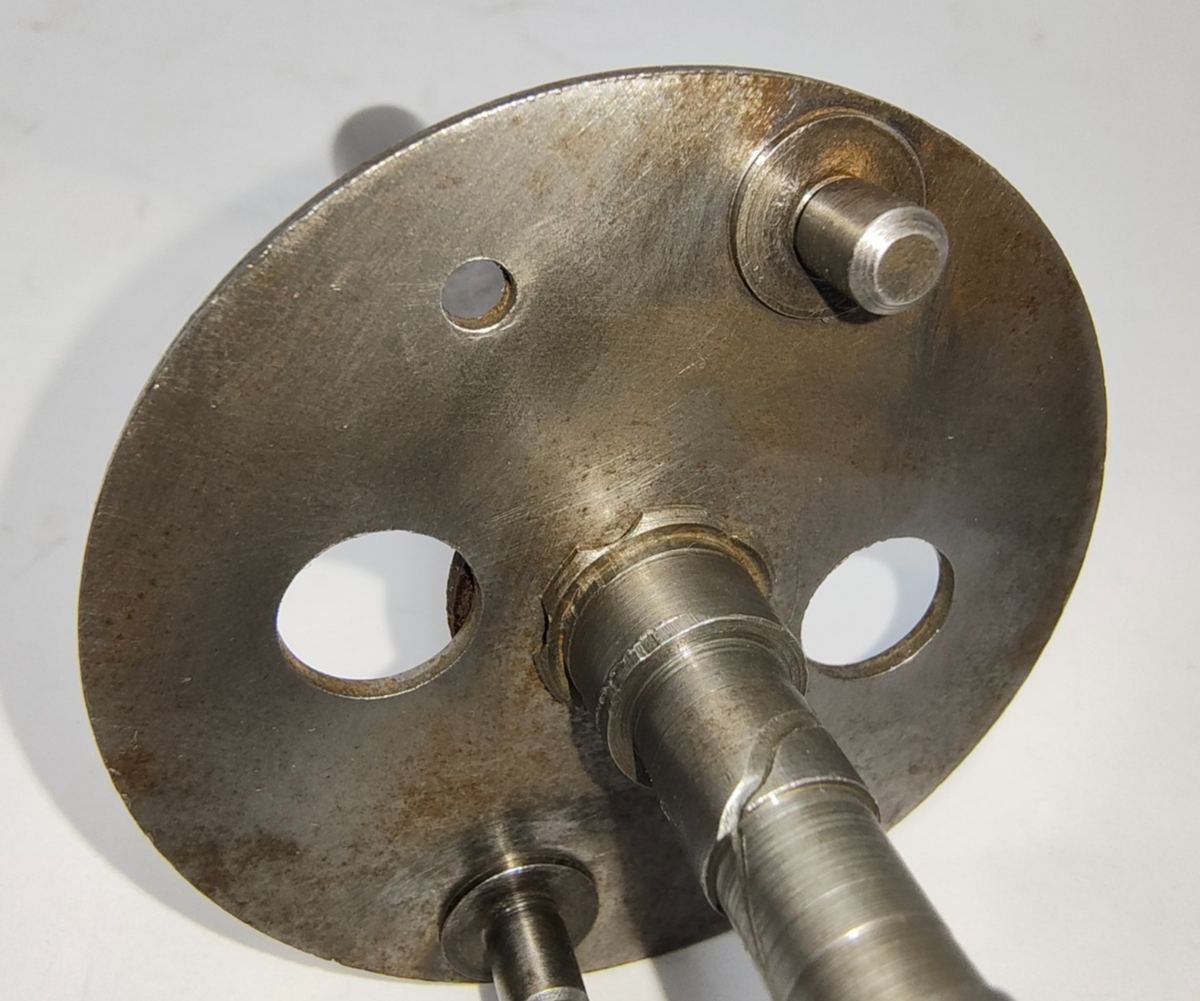 Lucas Distributor Used Shaft Action Plate 10 degrees with fibre spacer 410767 ?1