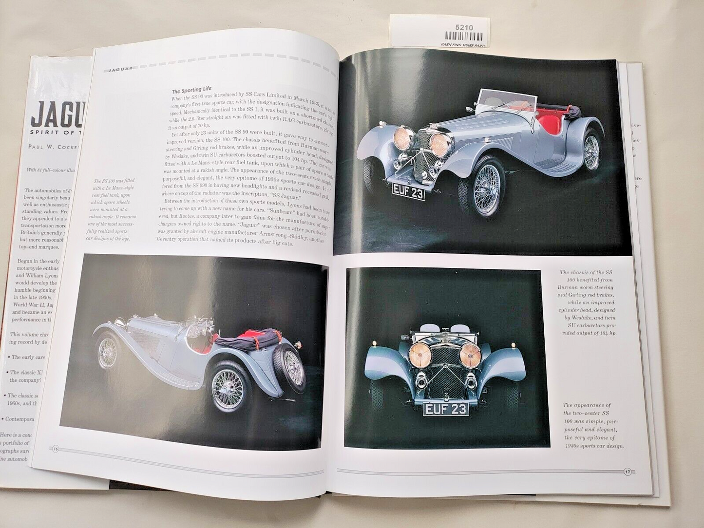 Jaguar Spirit of the Cat hardcover book by Paul Cockerham7