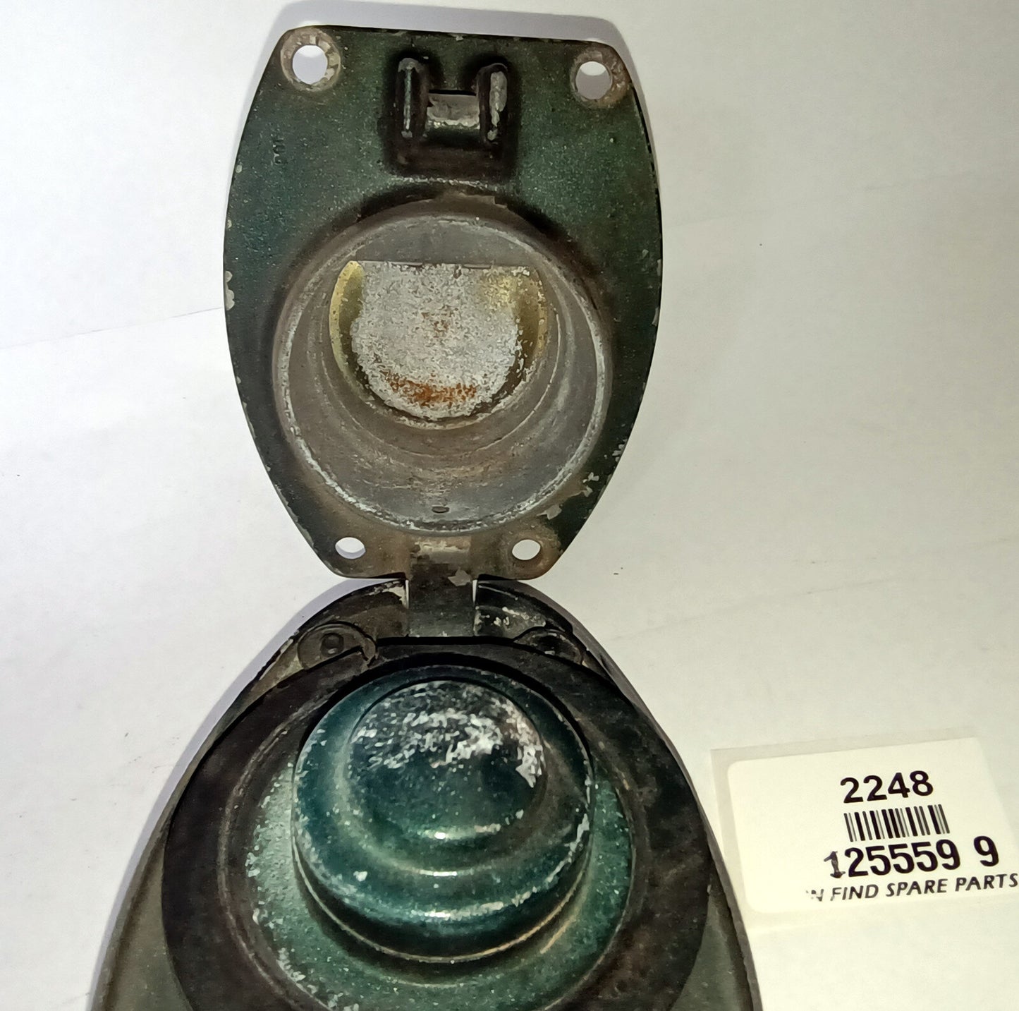 Jaguar Chrome Thin Fuel Filler Cap, 125559 9. Used Condition8