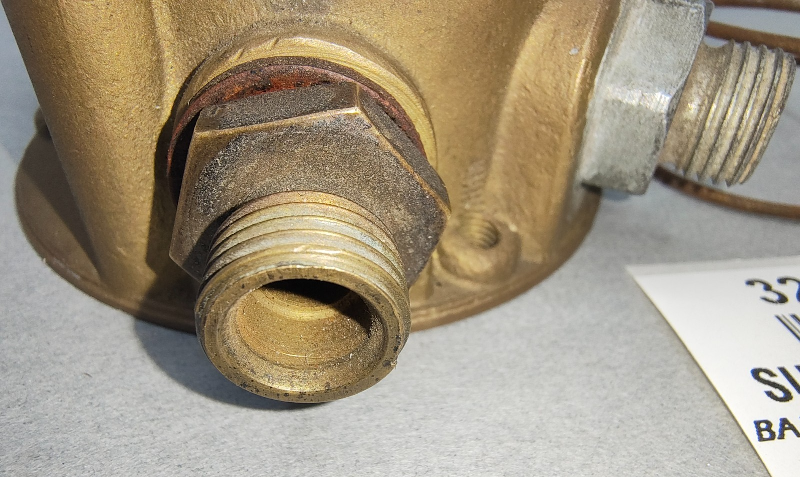 SU Type L  Brass Body Fuel Pump AUA 4080  style stamped B 2 -1946 February & 7683