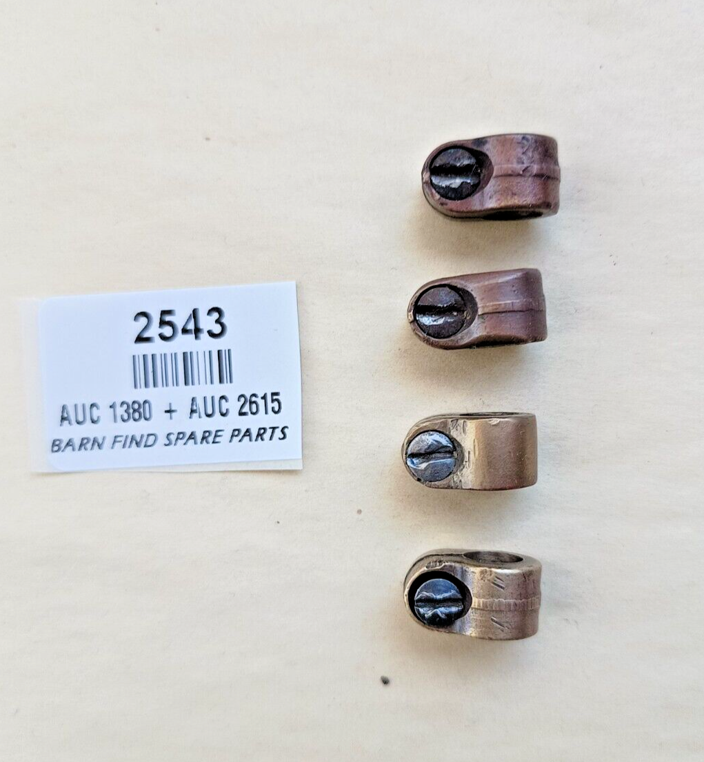 4 SU Original SU Carburettor Brass Throttle Stop End Collar 5/16" AUC 1380 Used0