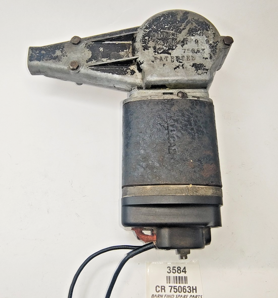 LUCAS CR 12 Volt 75063H WIPER MOTOR 160 degree sweep Good Used Working Condition0