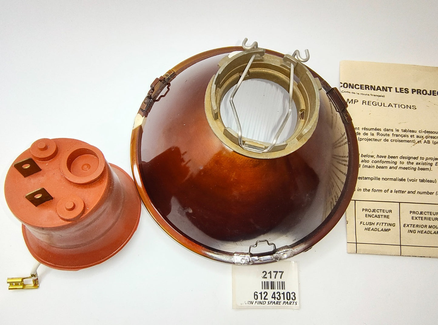 Original 5 1/2 inch SEV Marchal Light, 612 431035