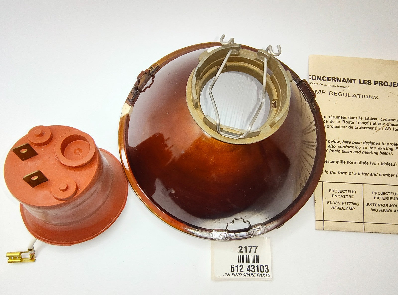 Original 5 1/2 inch SEV Marchal Light, 612 431035