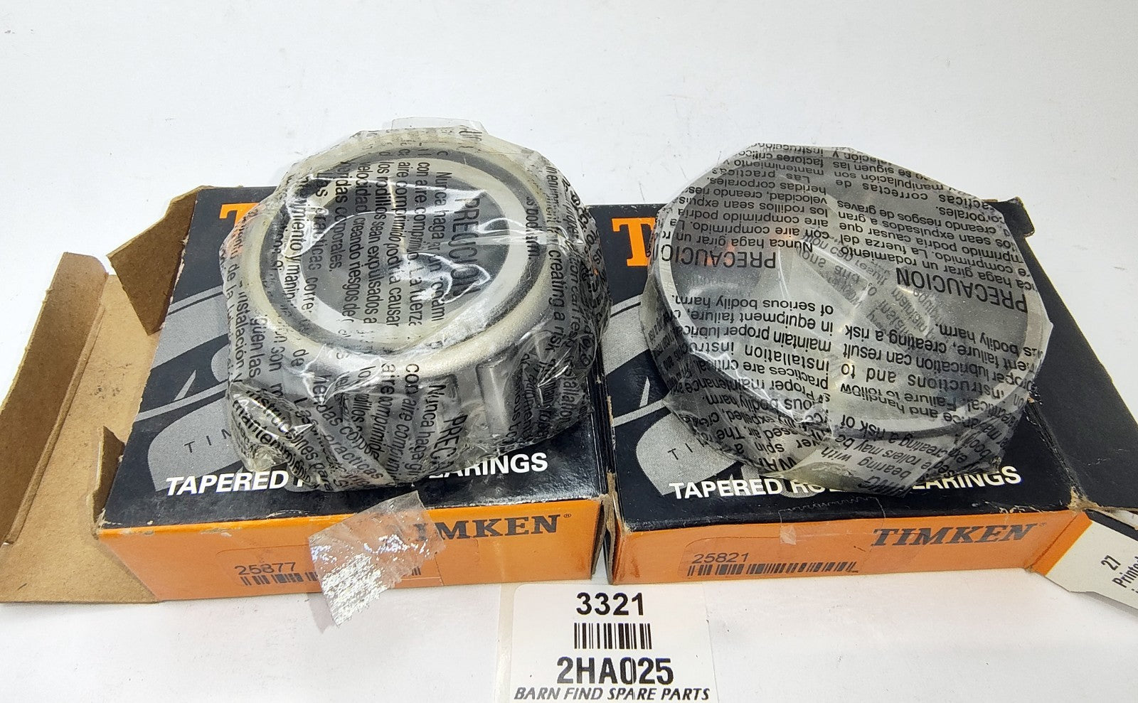 Timken quality Rear Wheel Bearing, in original packaging. New Old Stock 2HA0250