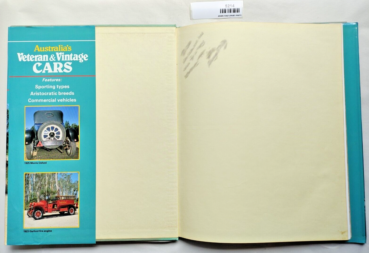 Australia's Veteran & Vintage Cars full colour hardcover book by Bryan Hanrahan3