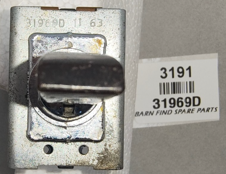 Genuine Lucas 31969D 3 position Instrument Panel Light Switch Jaguar Dated 11 636