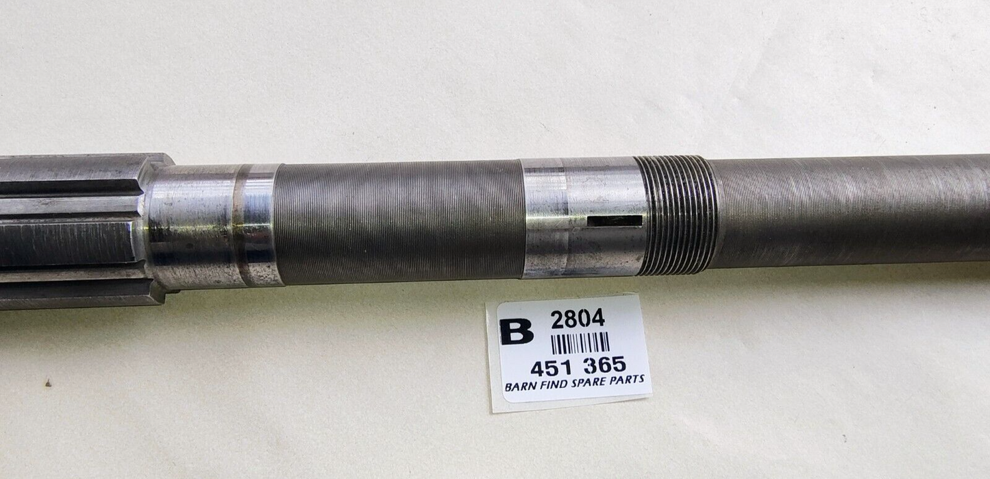 MG Gearbox Mainshaft  451-365 B, Sliding Spline Type, Good  Used Condition10