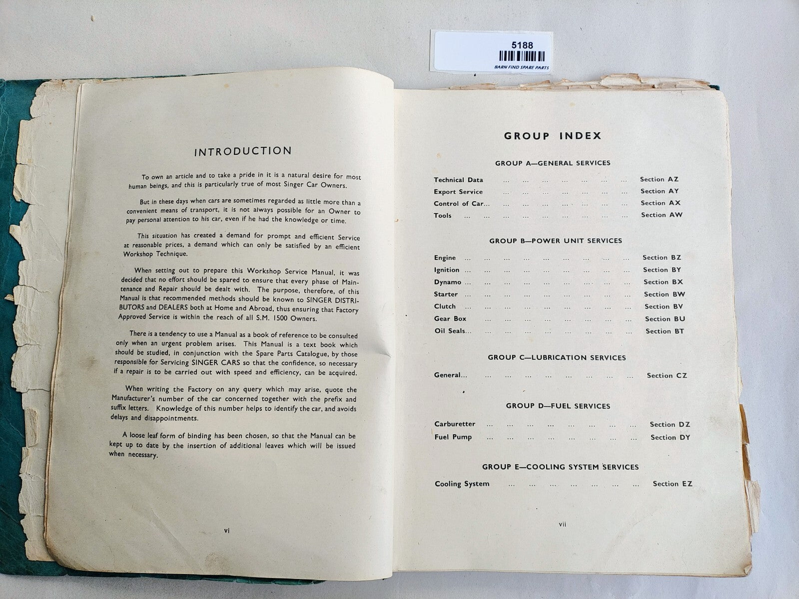 The SM 1500 Technical Service Manual Singer5