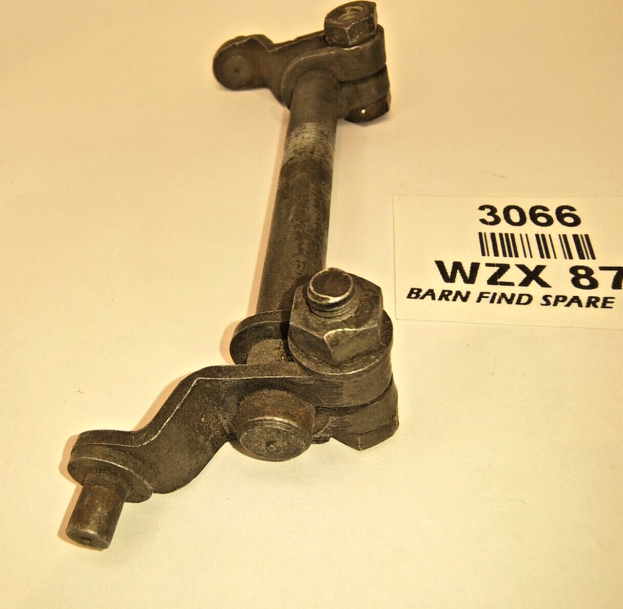 SU WZX 871 Throttle/Choke HS twin carburettor linkage 5/16" shaft + offset arms4