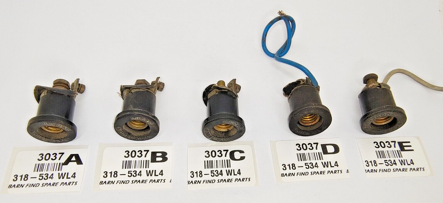 Original vintage Lucas used Warning Lamp WL4 Jaguar 318-534 sold individually0