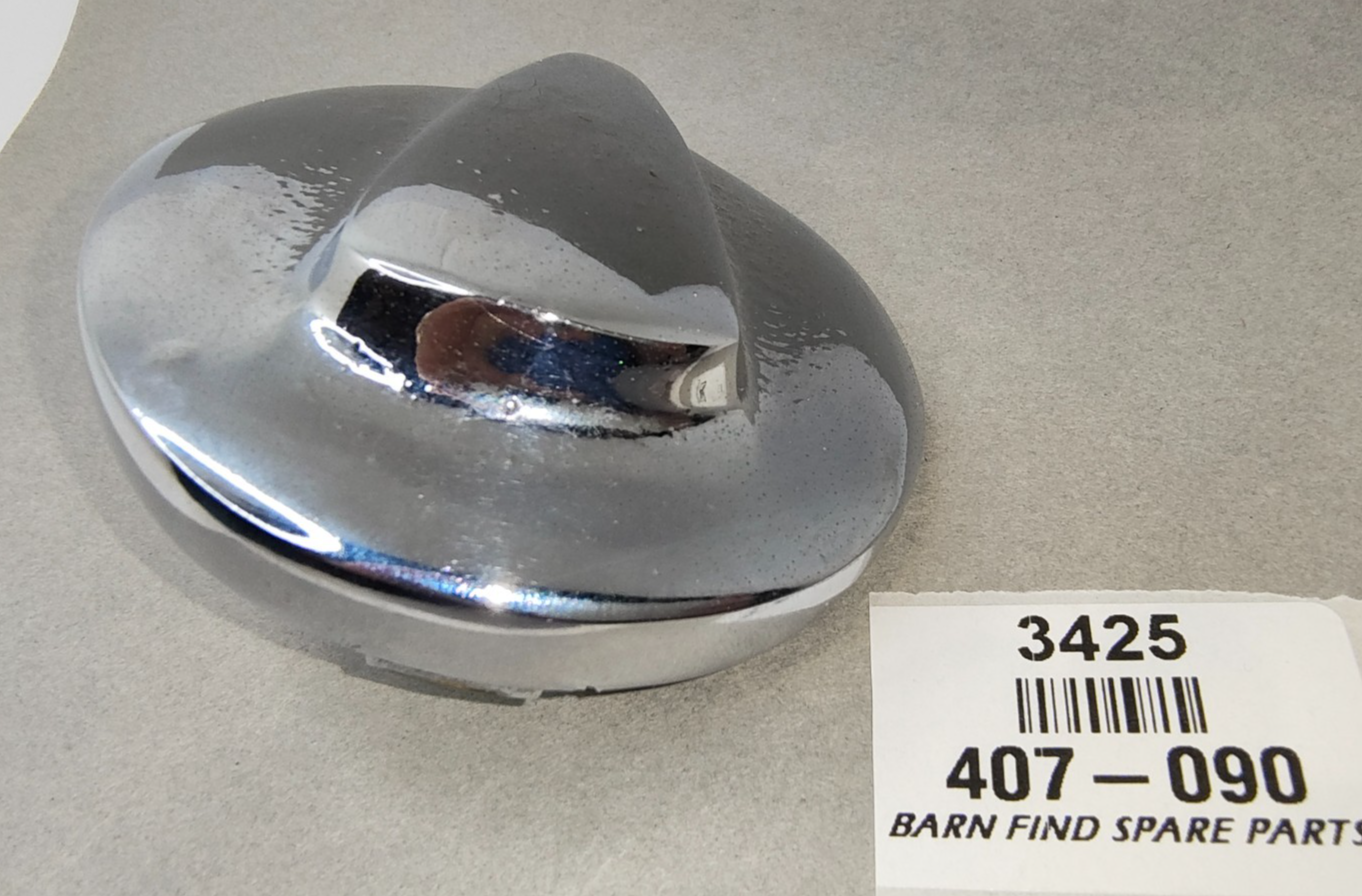Chrome Fuel Cap, original type, Used Condition 407-090 Suits MG TD & MG TF3