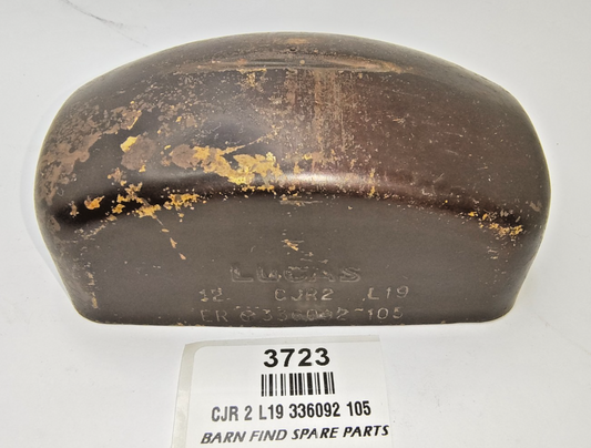 Original Lucas 12V BRASS 336092 105 Cut Out Cover Used to suit a CJR2 L190