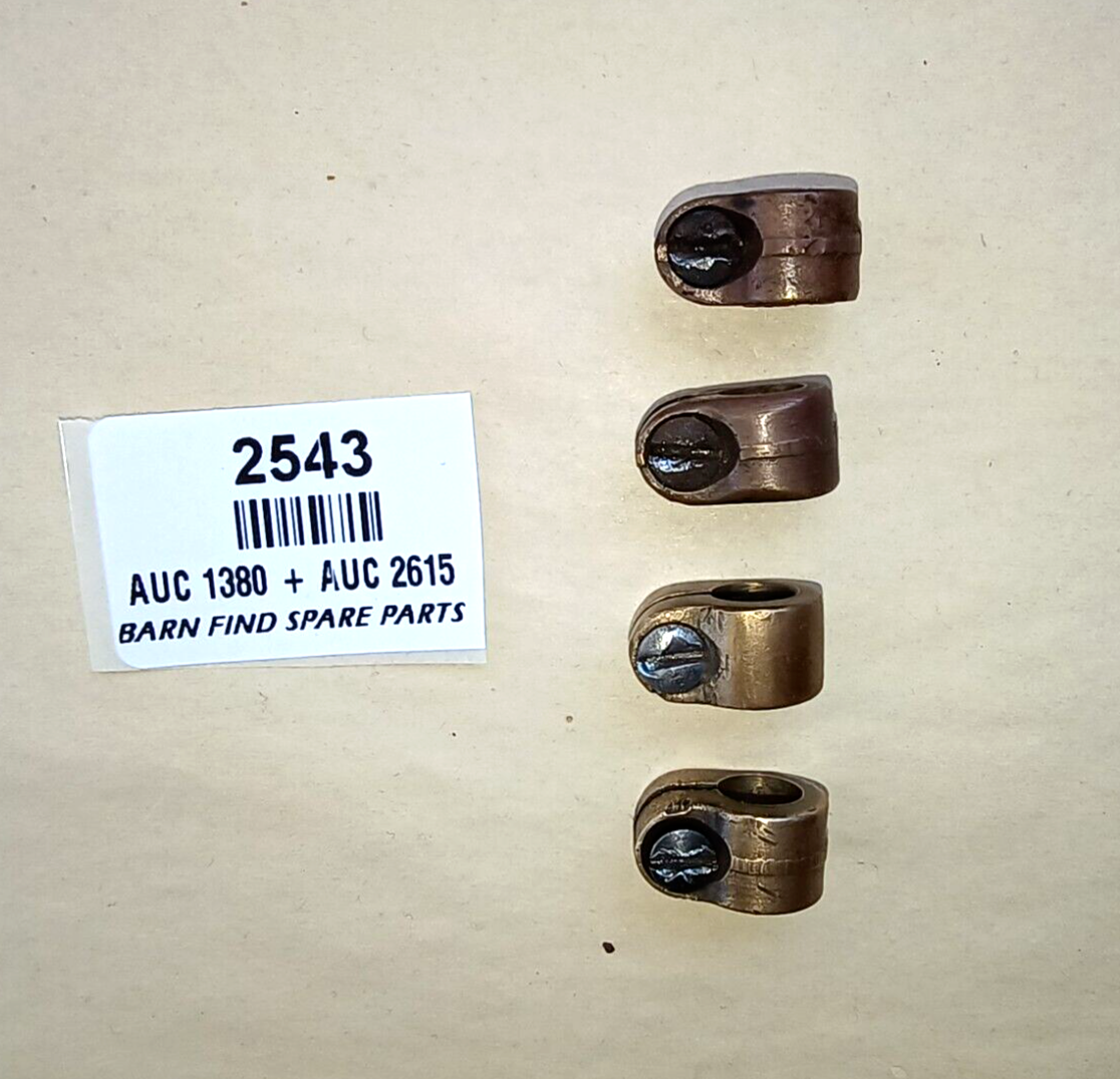 4 SU Original SU Carburettor Brass Throttle Stop End Collar 5/16" AUC 1380 Used3