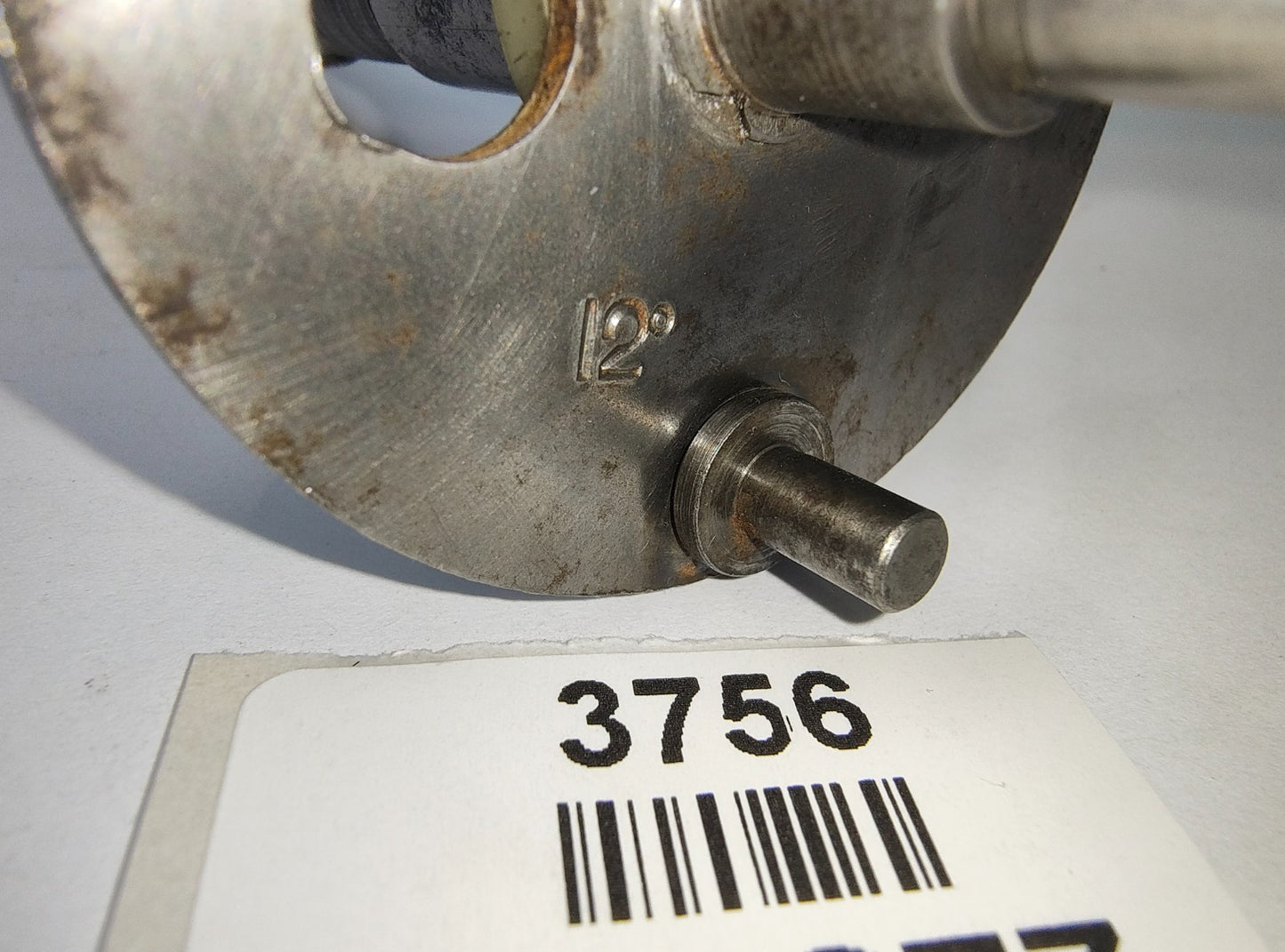 Lucas Distributor Used 12 degree Shaft Action Plate with nylon spacer 4230772