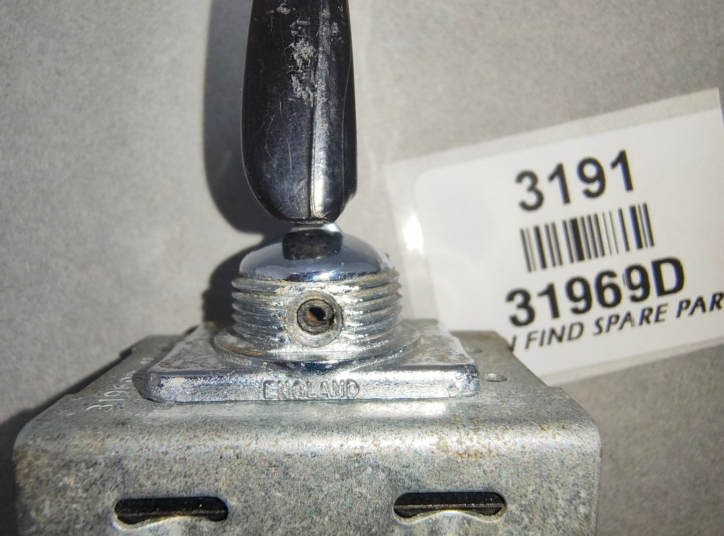 Genuine Lucas 31969D 3 position Instrument Panel Light Switch Jaguar Dated 11 635