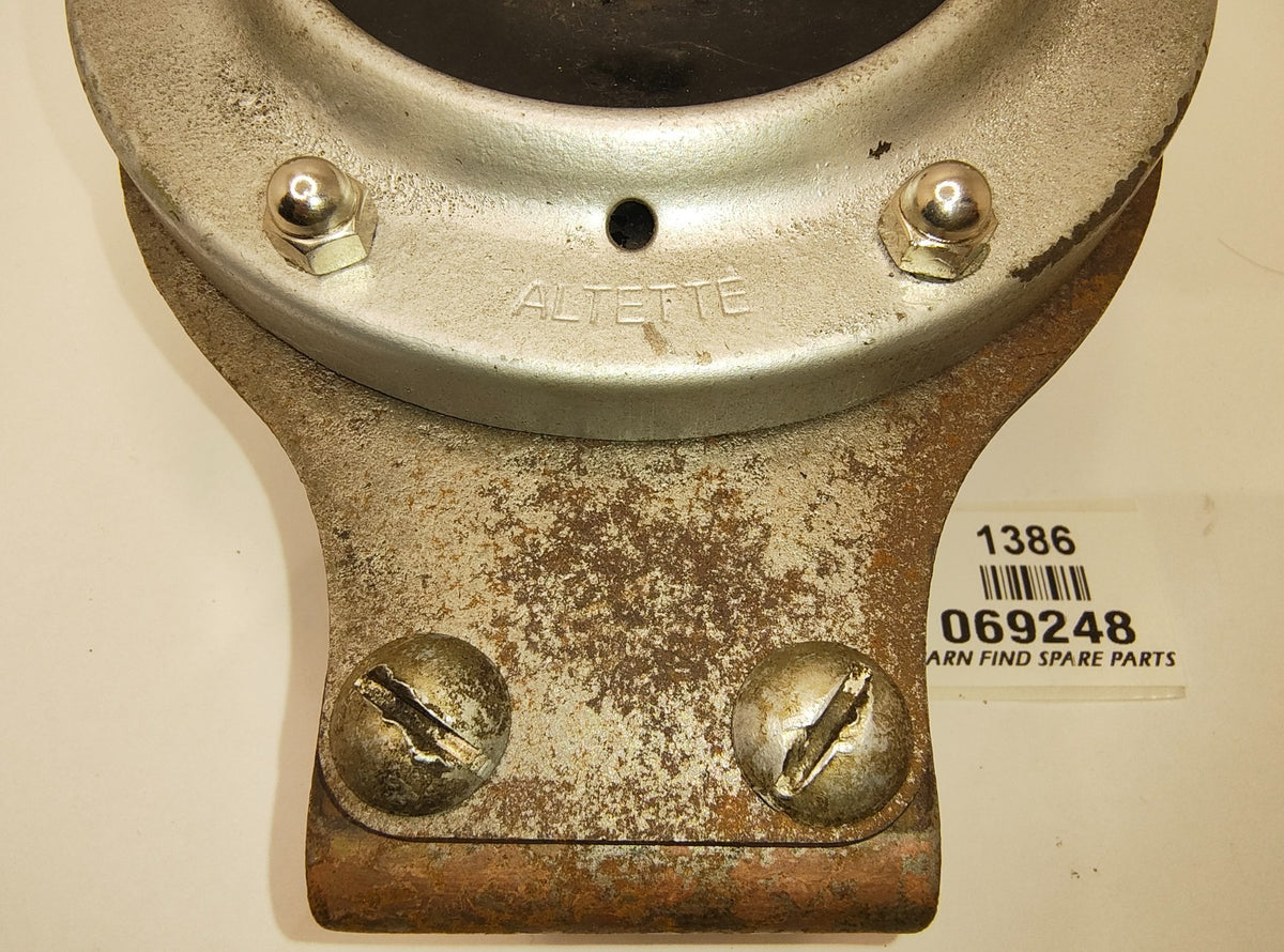 Lucas Original USED Altette 12 Volt 4.5 Inch Horn PN: 069248 & brackets1