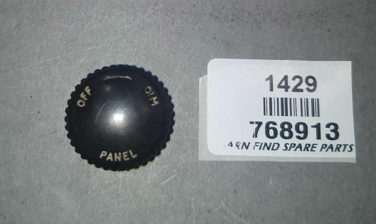 Original used Lucas Panel light knob 768913 - Jaguar Aston Martin1