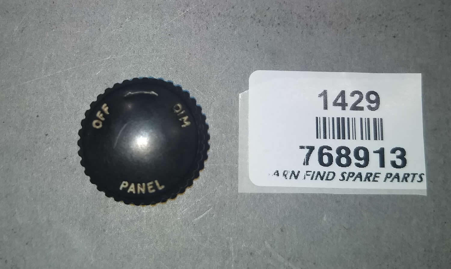 Original used Lucas Panel light knob 768913 - Jaguar Aston Martin1