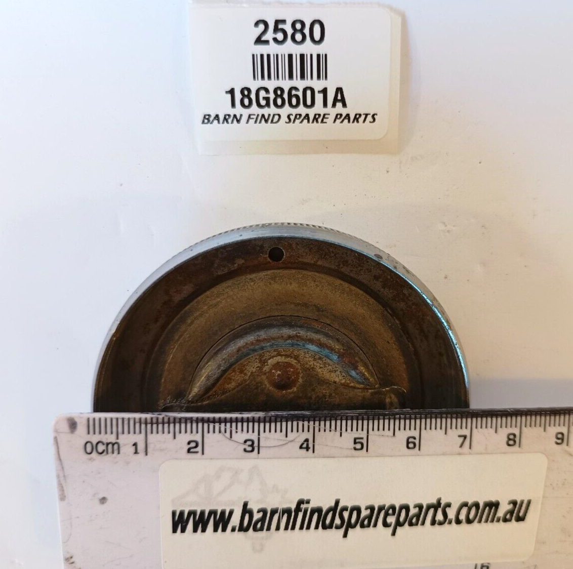 Original vintage MG chrome Fuel Gas cap - non locking 18G8601A Used7