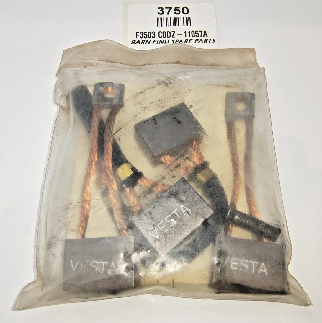 VESTA New Old Stock Starter Motor Carbon Brush Set F3503 replace Ford C0DZ11057A2
