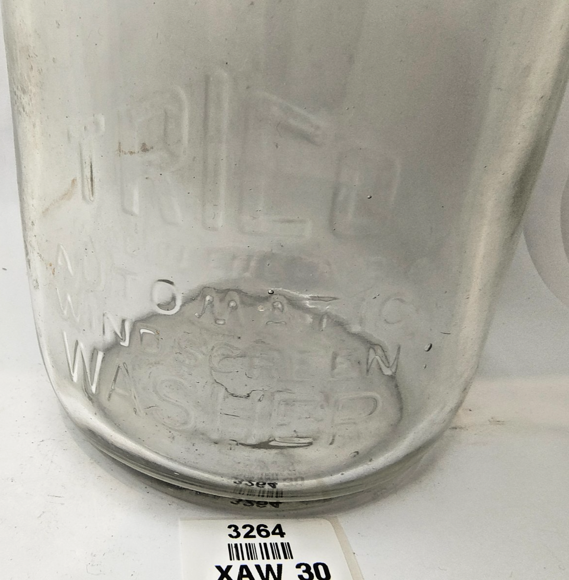 Trico Original Windscreen Washer round cylindrical glass Jar Bottle XAW30 XAW 302