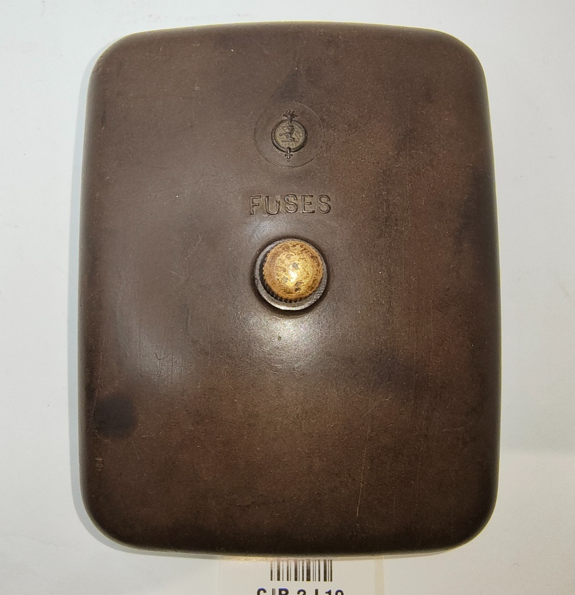 Original Lucas 12 volt Brown Bakelite Fuse Block Cover Used to suit a CJR2 L195
