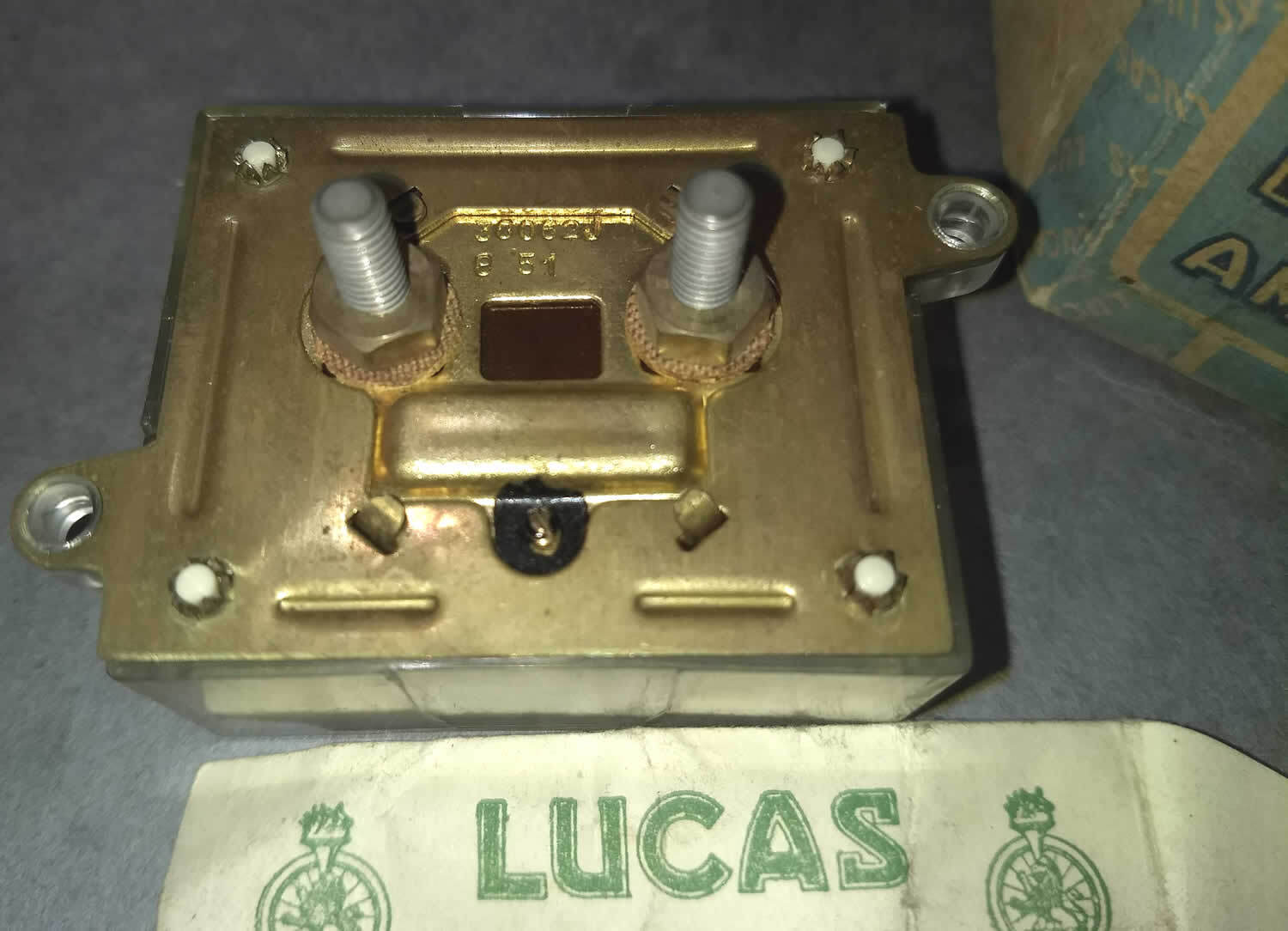 Original New Lucas Ammeter in box 36062J2