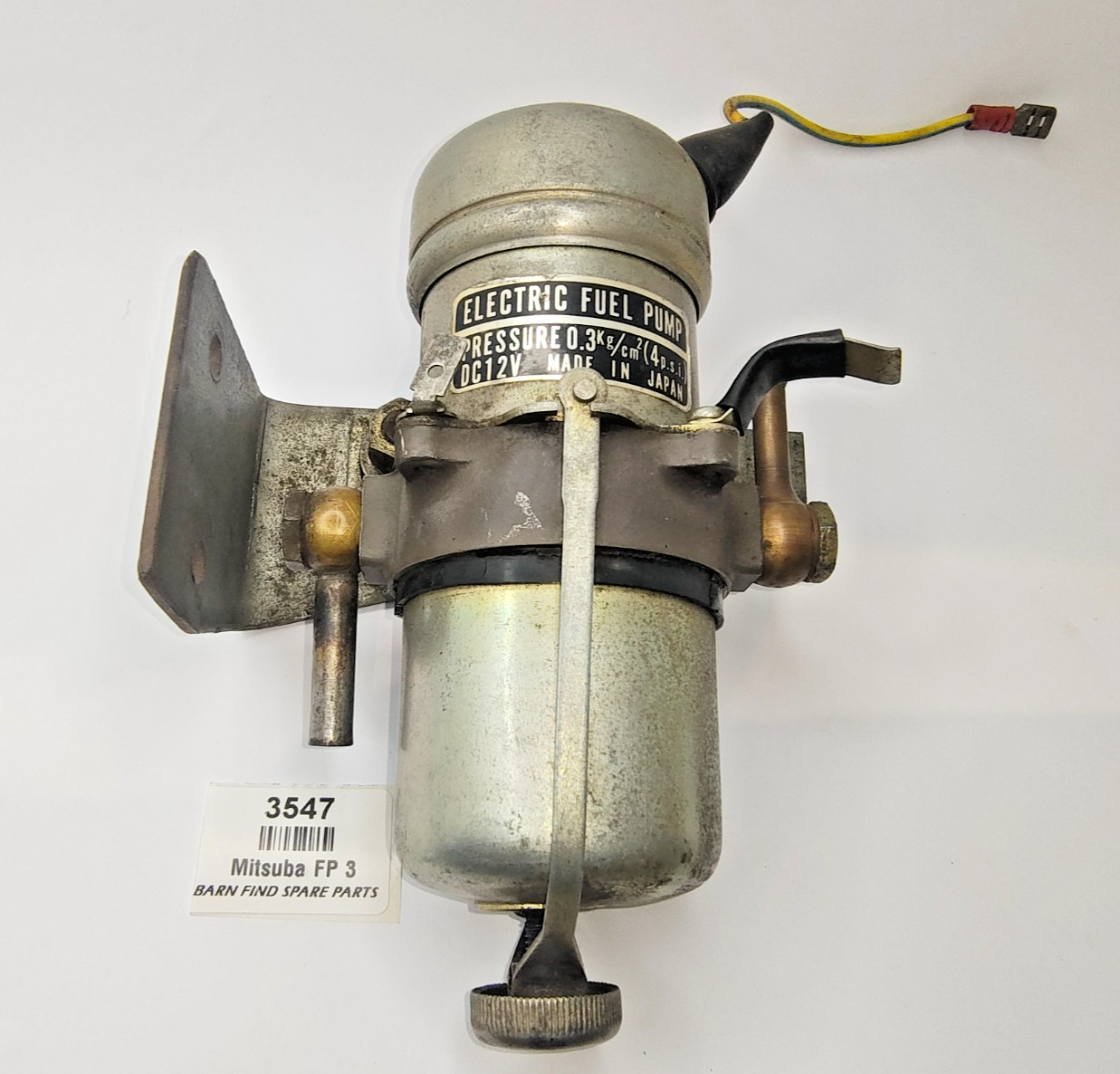 Mitsuba FP3 Electric Fuel Pump  Used Working Condition but not tested with fuel0