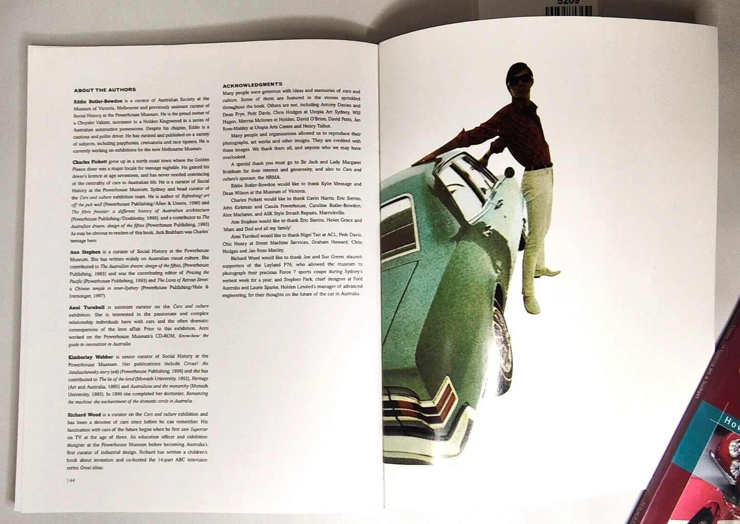 Cars and Culture our Driving Passions book Charles Pickett forward by J Brabham9