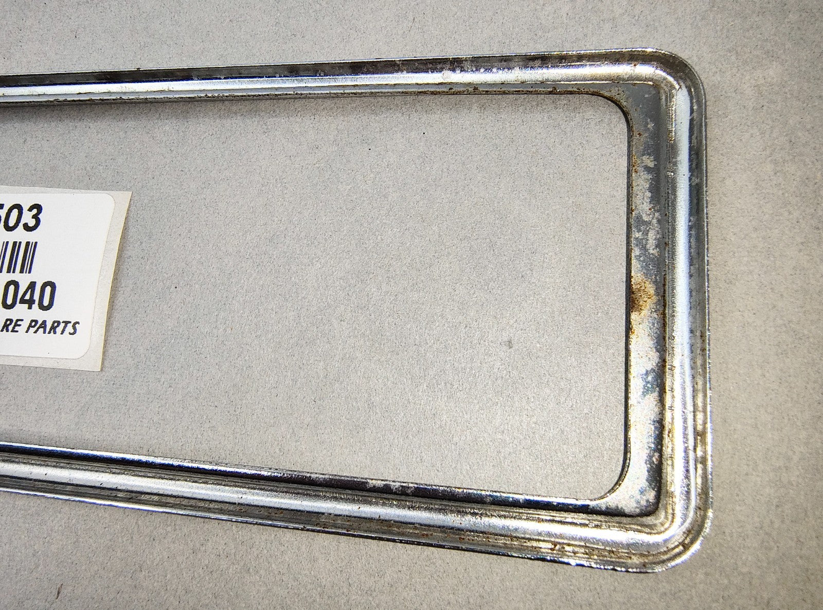 Car Radio chrome bezel surround, Used Condition 472-040 Suits various7