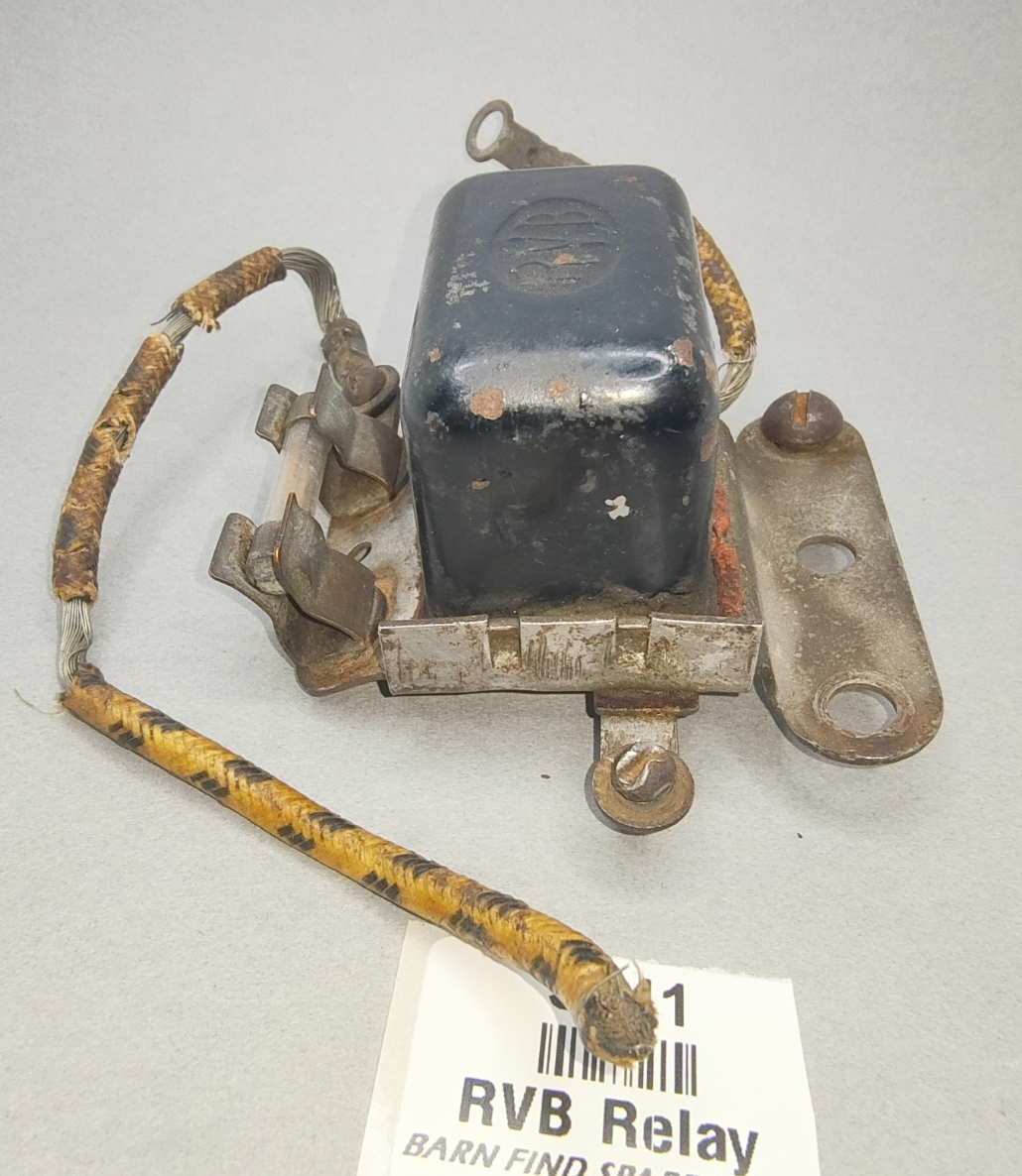 RVB Original 6v Used Horn Relay external 20 AMP fuse. 3 terminals marked H S B4
