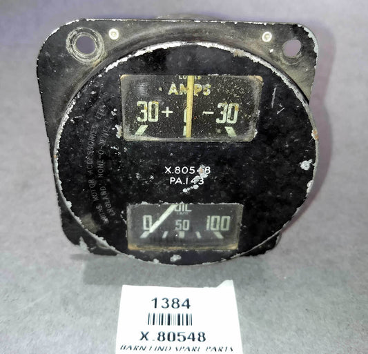 Smiths Gauge Amp and Oil  X.805480