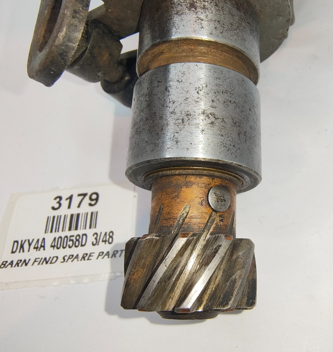 LUCAS USED DISTRIBUTOR DKY4A 40058D,  A131  Date stamped 3 48 (March 1948) MG TD5