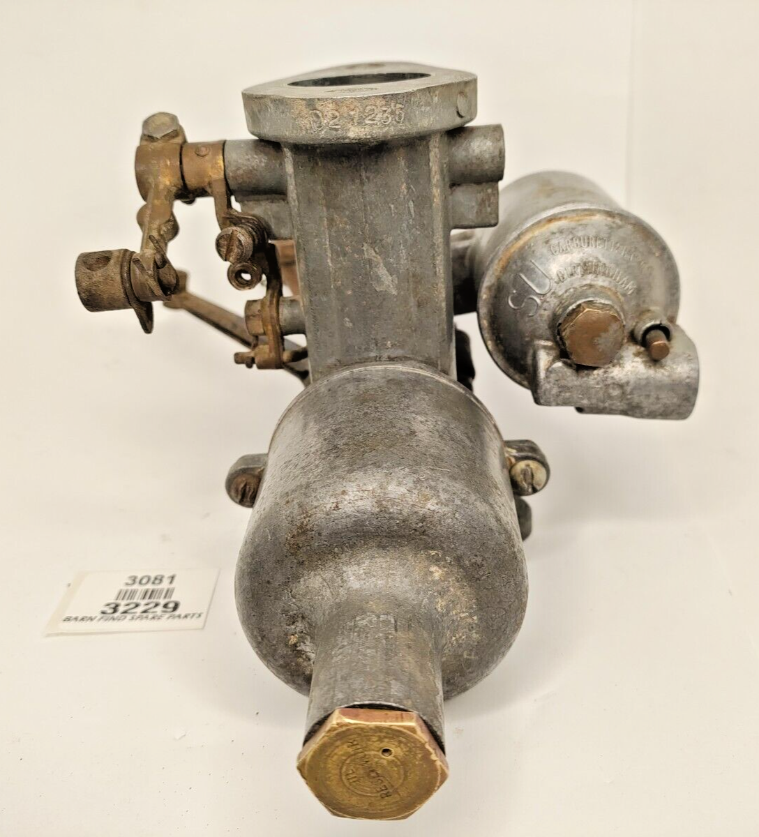 SU Carburettor mazak alloy body 3229 F 3229F 1.25" 1 1/4" used6