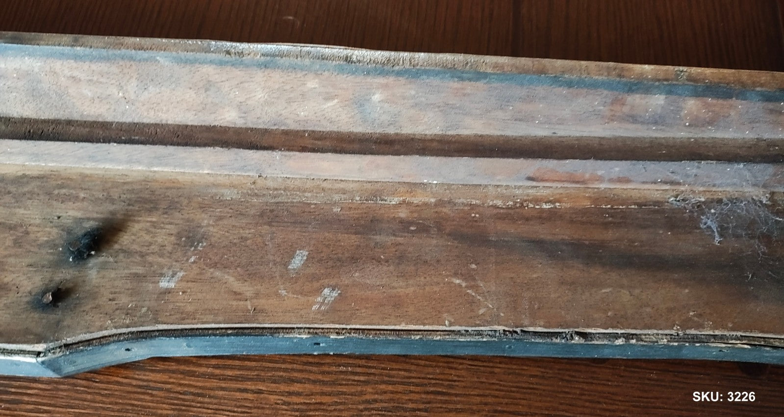 Classic Jaguar MK2, Wood Dashboard Top or Screen Rail Capping Assembly BD 2707513