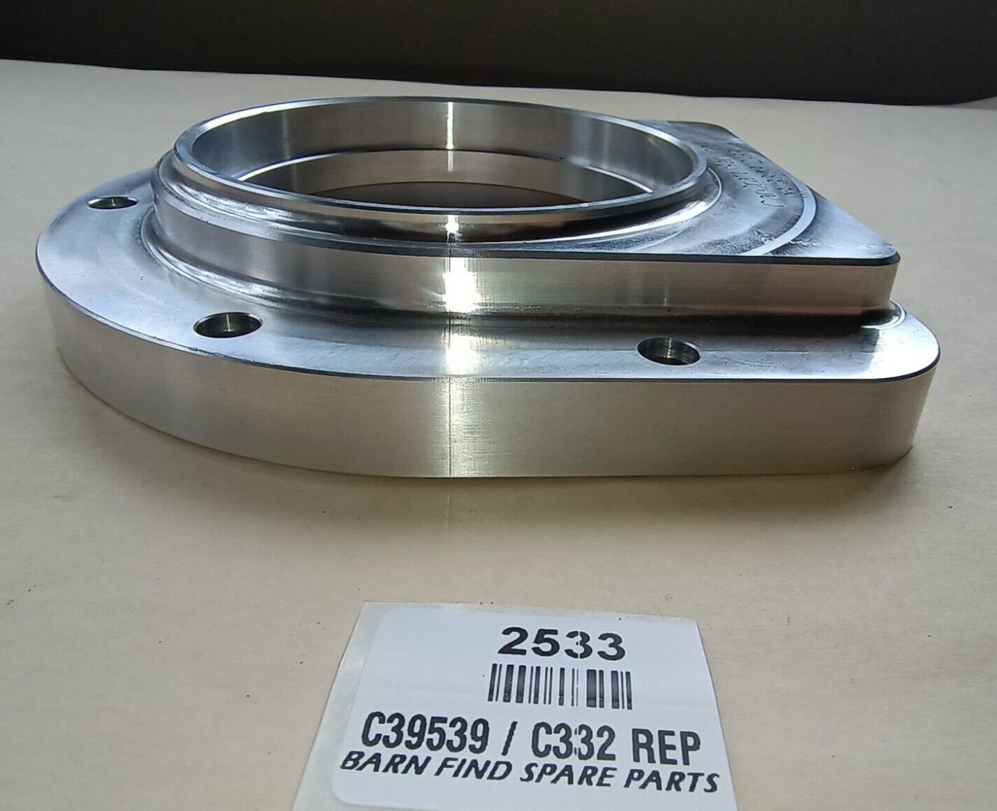 Jaguar Oil Retaining Cover modern rear main seal holder replaces original C39532