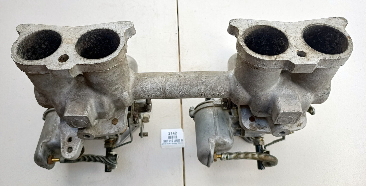 Triumph TR twin 1.75" HS6 SU AUD 9 carburettors High Port Inlet Manifold 3021194