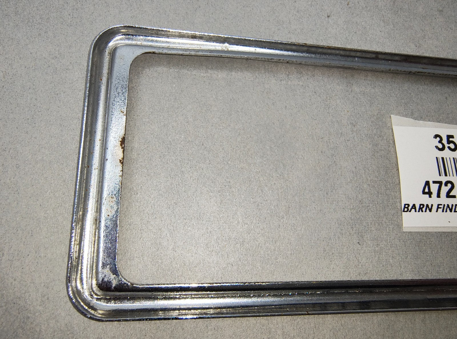 Car Radio chrome bezel surround, Used Condition 472-040 Suits various5