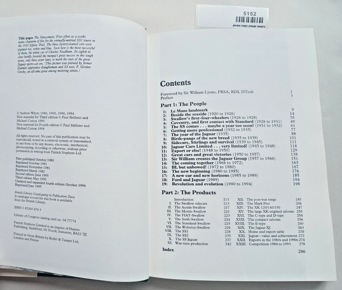 Jaguar The definitive history of a great British car by Andrew Whyte Fourth Edit3